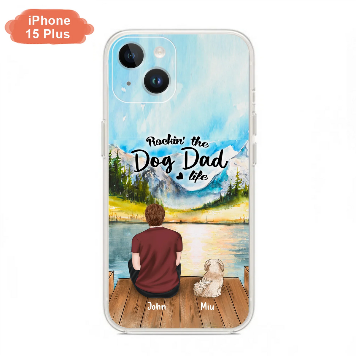 Personalized Pet Mom/Dad Case Phone Case - iPhone and Samsung Case