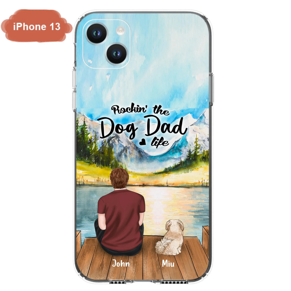 Personalized Pet Mom/Dad Case Phone Case - iPhone and Samsung Case