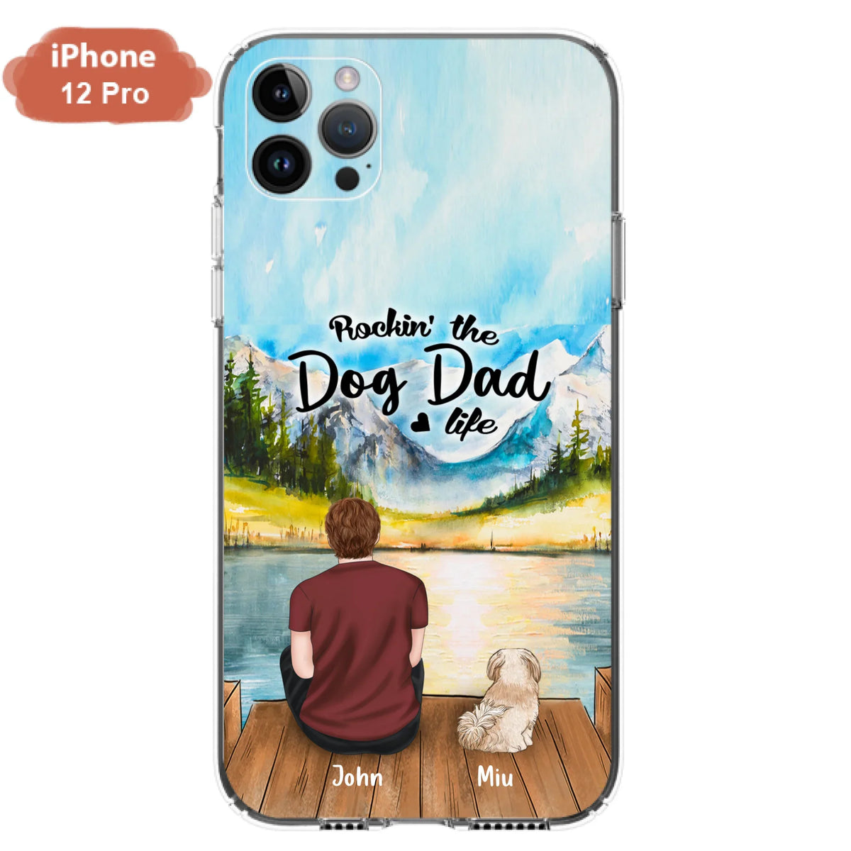 Personalized Pet Mom/Dad Case Phone Case - iPhone and Samsung Case