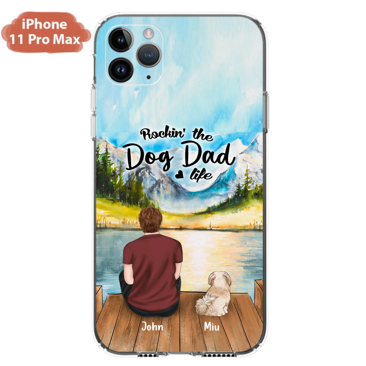 Personalized Pet Mom/Dad Case Phone Case - iPhone and Samsung Case