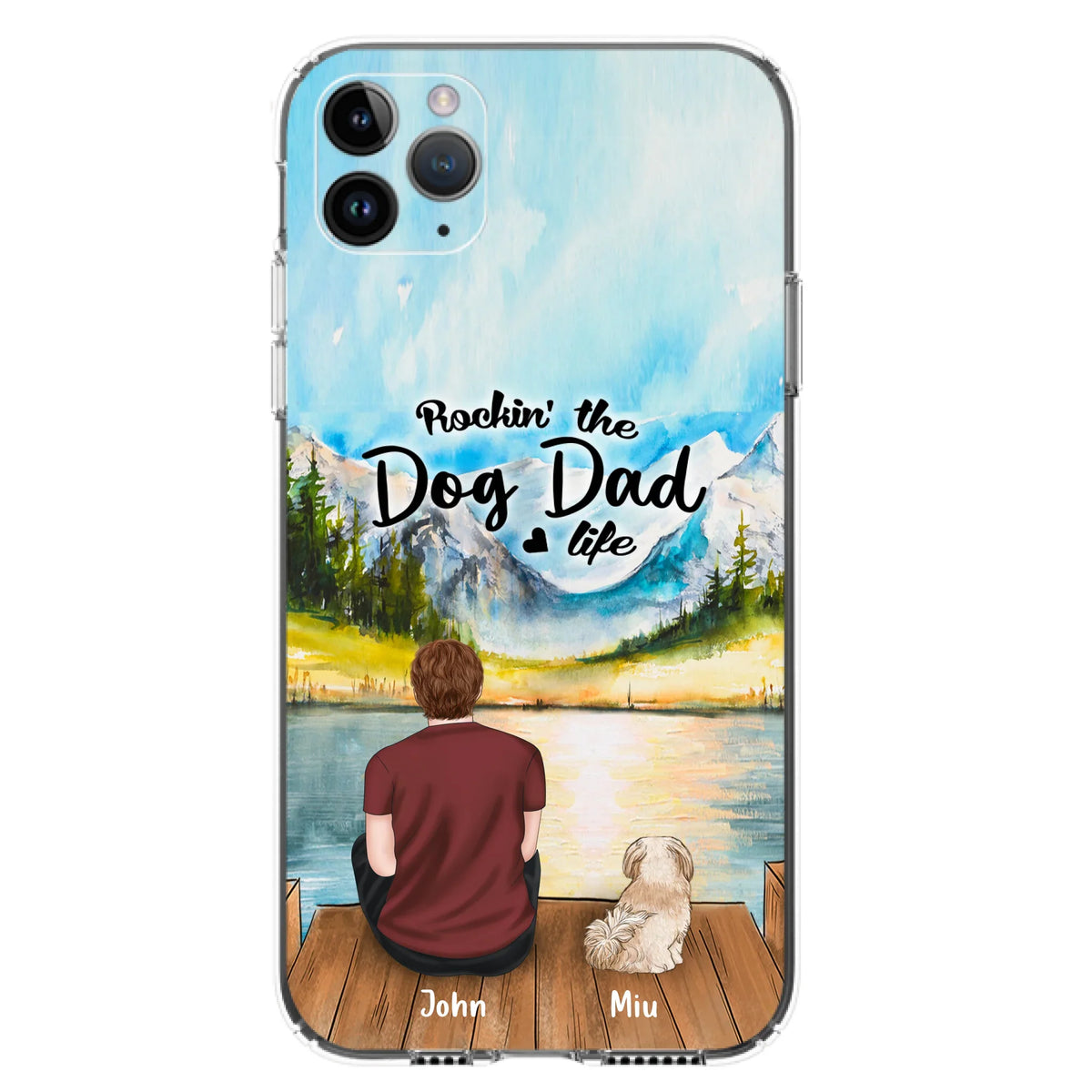 Personalized Pet Mom/Dad Case Phone Case - iPhone and Samsung Case