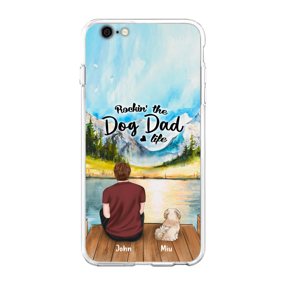 Personalized Pet Mom/Dad Case Phone Case - iPhone and Samsung Case