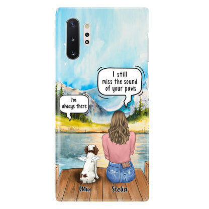 Custom Personalized Dog Mom Phone Case - Upto 4 Pets - Case For Iphone/Samsung - Gift Idea For Pet Lover - FXVV9O