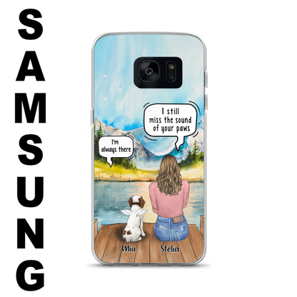 Custom Personalized Dog Mom Phone Case - Upto 4 Pets - Case For Iphone/Samsung - Gift Idea For Pet Lover - FXVV9O