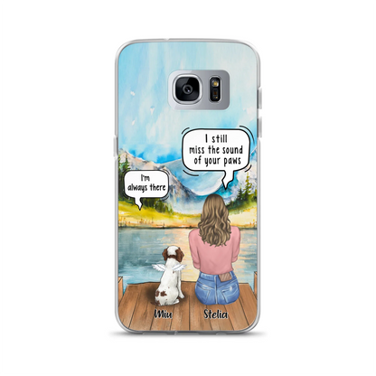 Custom Personalized Dog Mom Phone Case - Upto 4 Pets - Case For Iphone/Samsung - Gift Idea For Pet Lover - FXVV9O