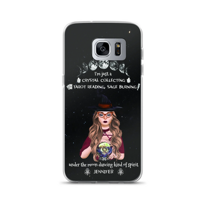 Custom Personalized Witch Phone Case - Case For Iphone/Samsung - Best Halloween Gift For Girl - 9CSL6M