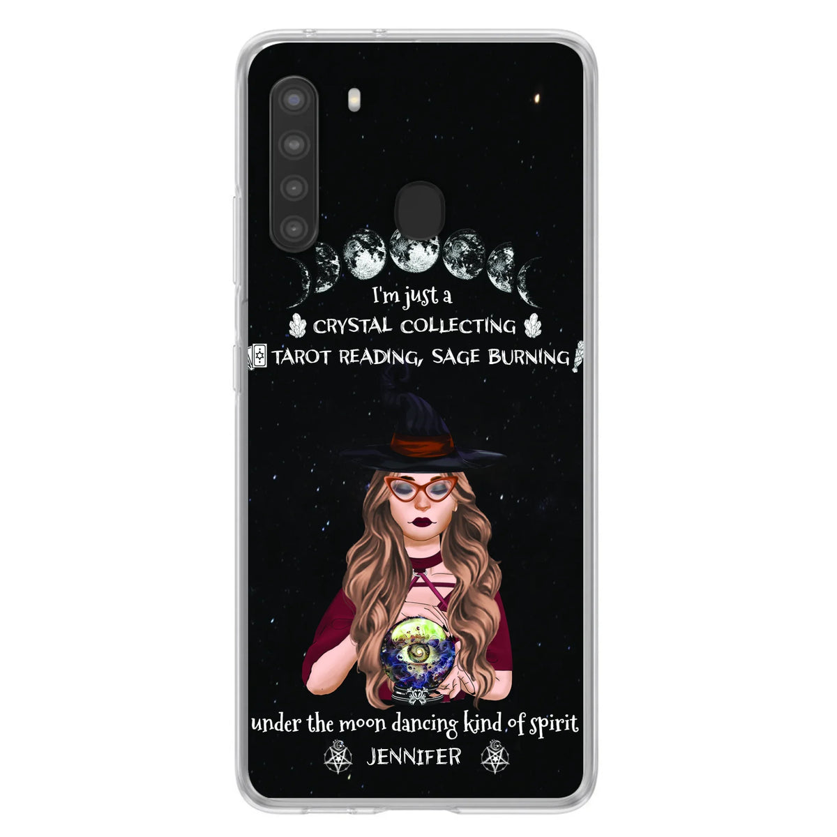 Custom Personalized Witch Phone Case - Case For Iphone/Samsung - Best Halloween Gift For Girl - 9CSL6M