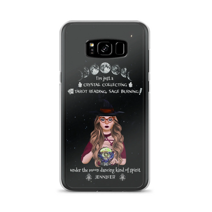 Custom Personalized Witch Phone Case - Case For Iphone/Samsung - Best Halloween Gift For Girl - 9CSL6M