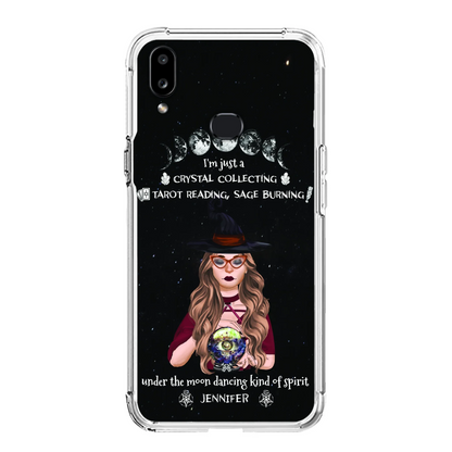 Custom Personalized Witch Phone Case - Case For Iphone/Samsung - Best Halloween Gift For Girl - 9CSL6M