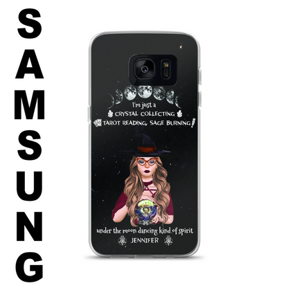 Custom Personalized Witch Phone Case - Case For Iphone/Samsung - Best Halloween Gift For Girl - 9CSL6M