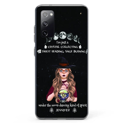 Custom Personalized Witch Phone Case - Case For Iphone/Samsung - Best Halloween Gift For Girl - 9CSL6M