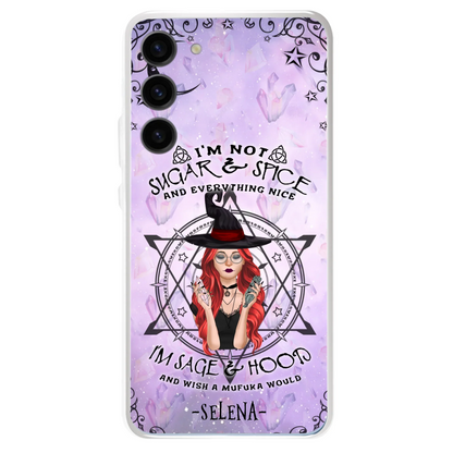 Custom Personalized Witch Phone Case - Best Halloween Gift - Case For iPhone And Samsung - 
 DFESX1