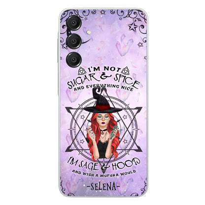 Custom Personalized Witch Phone Case - Best Halloween Gift - Case For iPhone And Samsung - 
 DFESX1