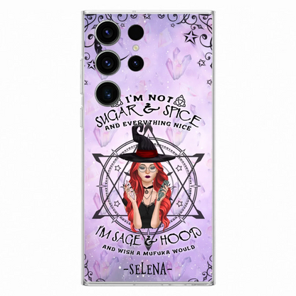 Custom Personalized Witch Phone Case - Best Halloween Gift - Case For iPhone And Samsung - 
 DFESX1