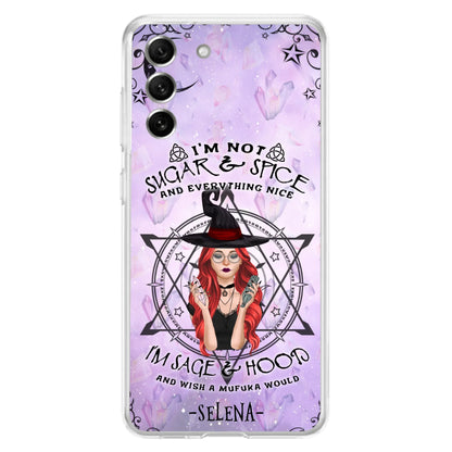 Custom Personalized Witch Phone Case - Best Halloween Gift - Case For iPhone And Samsung - 
 DFESX1