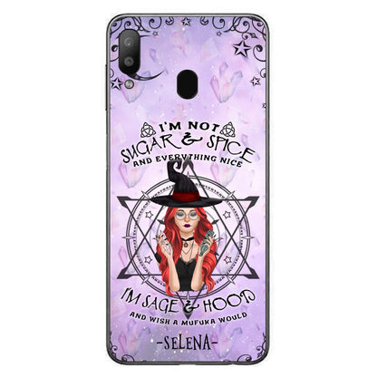 Custom Personalized Witch Phone Case - Best Halloween Gift - Case For iPhone And Samsung - 
 DFESX1