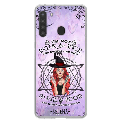 Custom Personalized Witch Phone Case - Best Halloween Gift - Case For iPhone And Samsung - 
 DFESX1