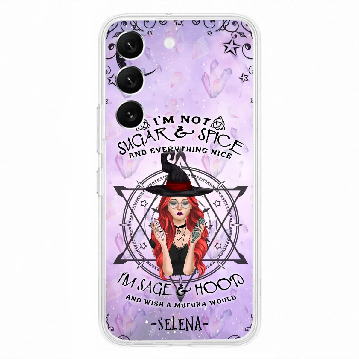 Custom Personalized Witch Phone Case - Best Halloween Gift - Case For iPhone And Samsung - 
 DFESX1