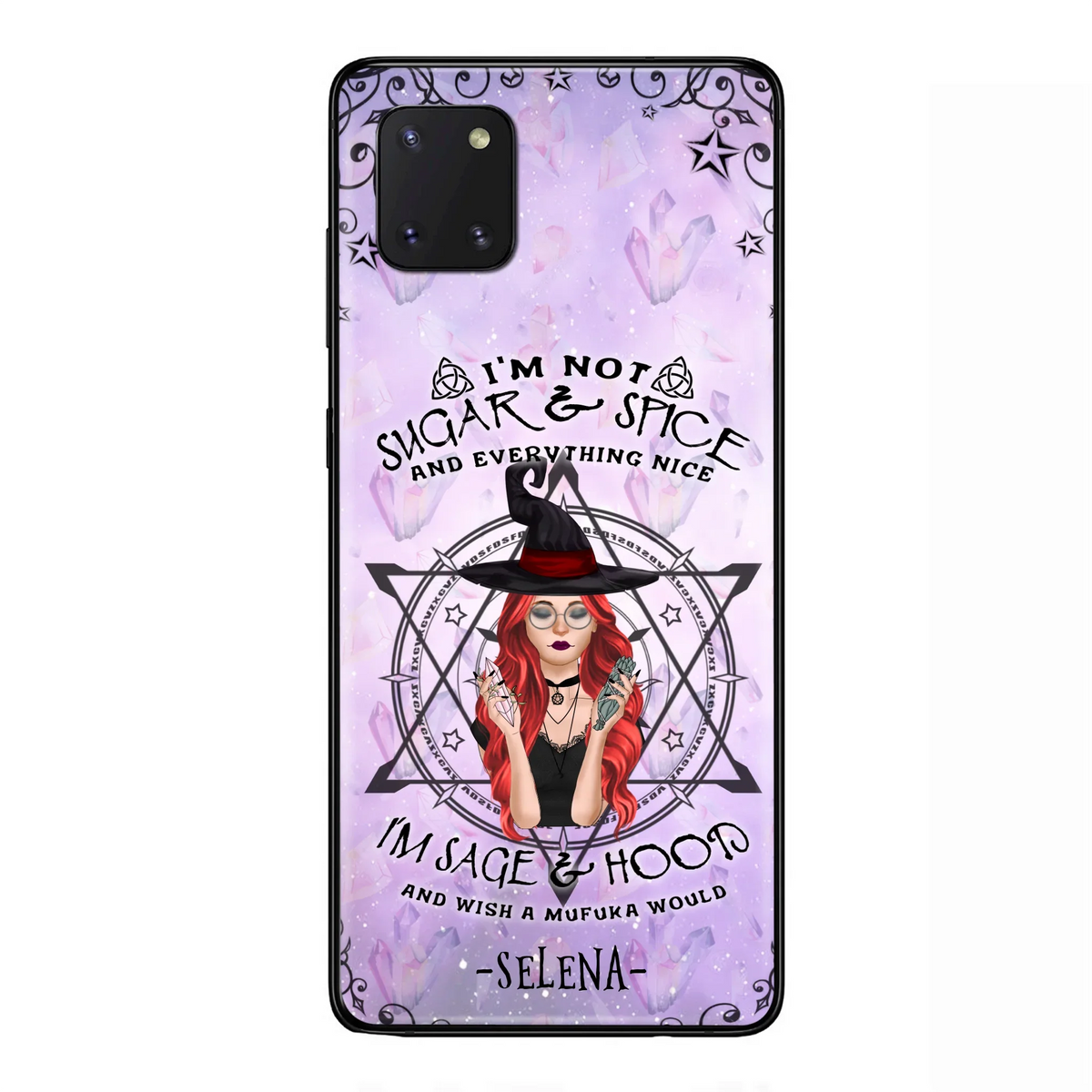 Custom Personalized Witch Phone Case - Best Halloween Gift - Case For iPhone And Samsung - 
 DFESX1