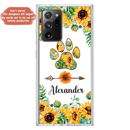 Custom Personalized Pet Lovers Phone Case - Best Gift For Dog/Cat Lover - Case For Iphone and Samsung - 88AM4E
