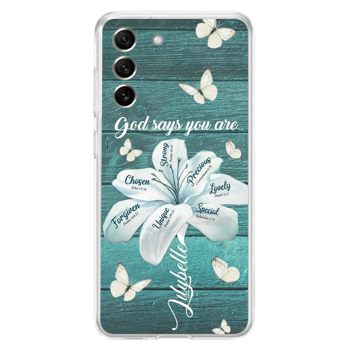 Custom Personalized Phone Case - Gods Says You Are - Case For Iphone Samsung - BR9N4C