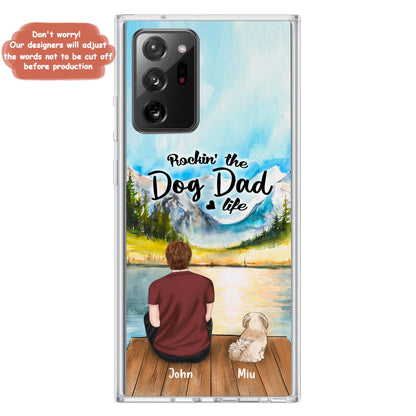 Personalized Pet Mom/Dad Phone Case - Chubby or Slim with up to 7 Pets