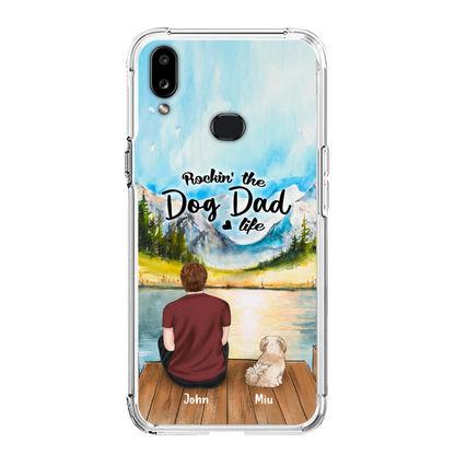 Personalized Pet Mom/Dad Phone Case - Chubby or Slim with up to 7 Pets