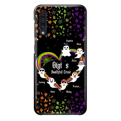 Custom Personalized Gigi's Bootiful Crew Phone Case - Halloween Gift for Grandma - Up to 7 Grandkids - Case For iPhone And Samsung