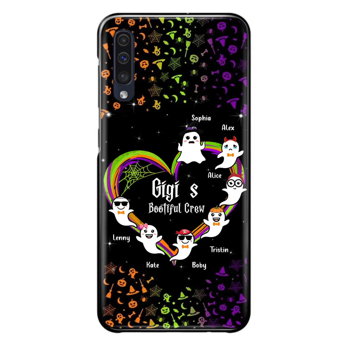 Custom Personalized Gigi's Bootiful Crew Phone Case - Halloween Gift for Grandma - Up to 7 Grandkids - Case For iPhone And Samsung