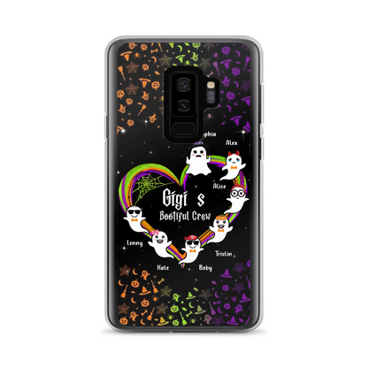 Custom Personalized Gigi's Bootiful Crew Phone Case - Halloween Gift for Grandma - Up to 7 Grandkids - Case For iPhone And Samsung