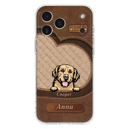 Custom Personalized Dog Phone Case - Gift Idea For Dog Lovers - Case For iPhone And Samsung