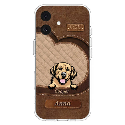 Custom Personalized Dog Phone Case - Gift Idea For Dog Lovers - Case For iPhone And Samsung
