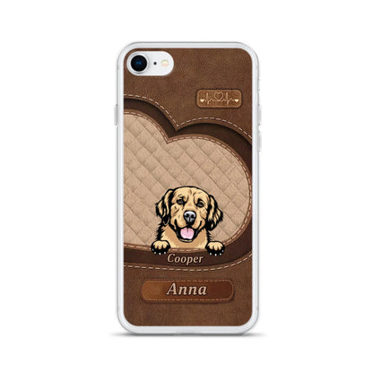 Custom Personalized Dog Phone Case - Gift Idea For Dog Lovers - Case For iPhone And Samsung