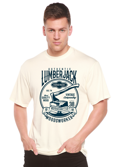 Authentic Lumberjack Men's Bamboo Viscose/Organic Cotton Short Sleeve Graphic T-Shirt