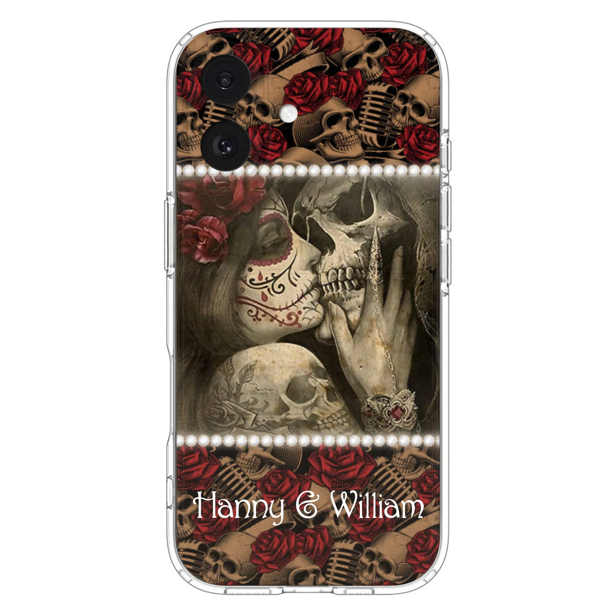 Custom Personalized Skull Phone Case - Phone Case For iPhone, Samsung and Xiaomi