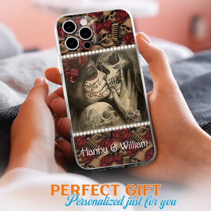 Custom Personalized Skull Phone Case - Phone Case For iPhone, Samsung and Xiaomi
