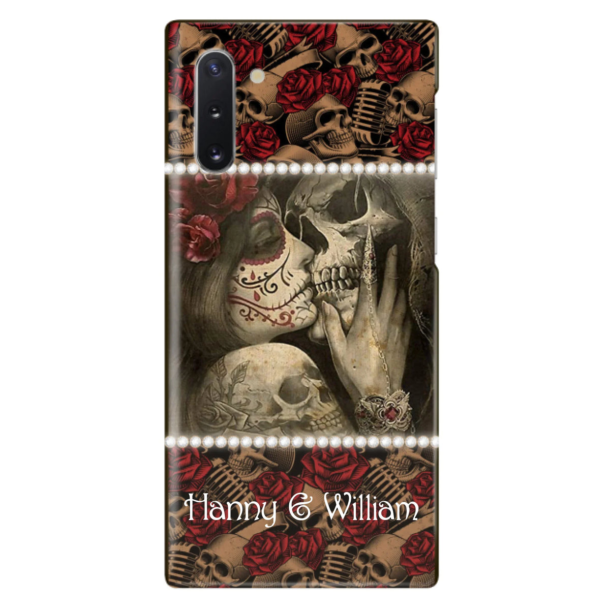 Custom Personalized Skull Phone Case - Phone Case For iPhone, Samsung and Xiaomi