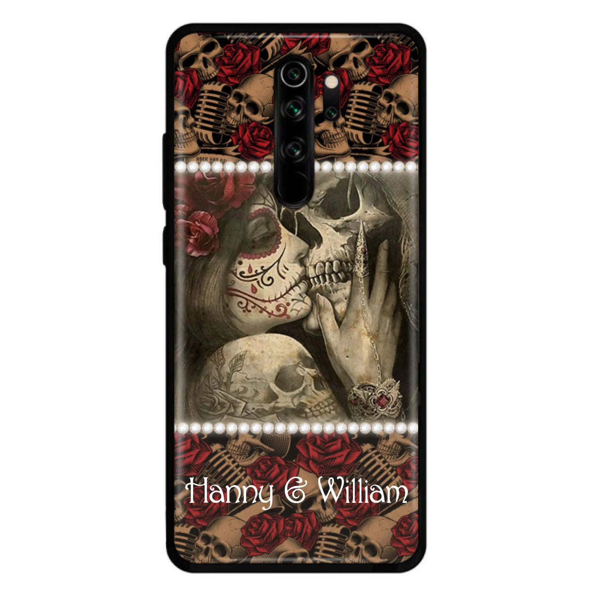 Custom Personalized Skull Phone Case - Phone Case For iPhone, Samsung and Xiaomi