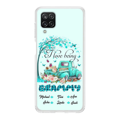 Custom Personalized Phone Case - I Love Being Grandma - R5OIKQ