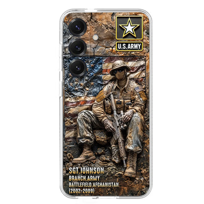 Custom Personalized Veteran Phone Case For iPhone/ Samsung - Veteran Gift Idea