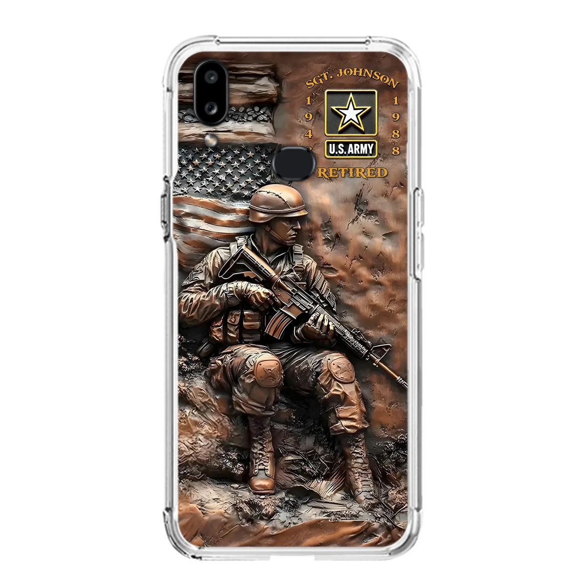 Custom Personalized Veteran Phone Case - Gift Idea For Veteran - Case For iPhone/ Samsung