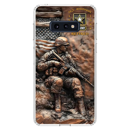 Custom Personalized Veteran Phone Case - Gift Idea For Veteran - Case For iPhone/ Samsung