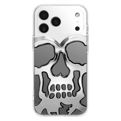 Custom Personalized Veteran Skull Metalic Phone Case - Gift Idea For Veteran - Case For iPhone/ Samsung