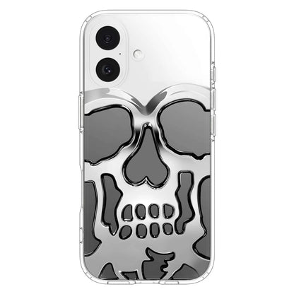 Custom Personalized Veteran Skull Metalic Phone Case - Gift Idea For Veteran - Case For iPhone/ Samsung