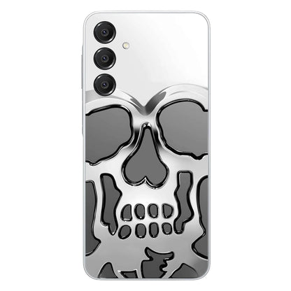 Custom Personalized Veteran Skull Metalic Phone Case - Gift Idea For Veteran - Case For iPhone/ Samsung