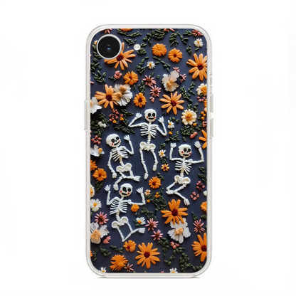 Custom Personalized 3D Skeleton Phone Case - Halloween Gift Idea - Case For iPhone/ Samsung