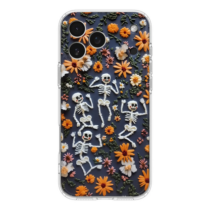 Custom Personalized 3D Skeleton Phone Case - Halloween Gift Idea - Case For iPhone/ Samsung