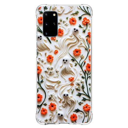Custom Personalized 3D Clay Boo Phone Case - Halloween Gift Idea - Case For iPhone/ Samsung