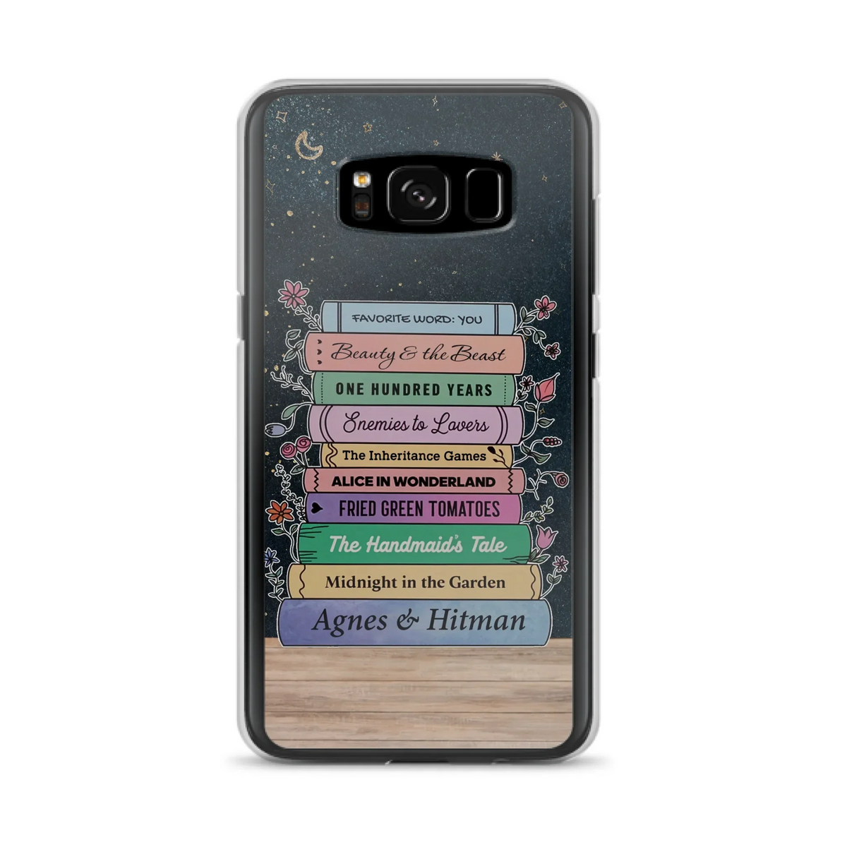 Custom Personalized Reading Book Phone Case For iPhone/ Samsung - Gift Idea For Reading Lover/ Birthday