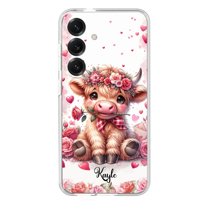 Lovely Highland Phone Case - Gift Idea For Birthday/Valentine's Day - Case For iPhone, Samsung